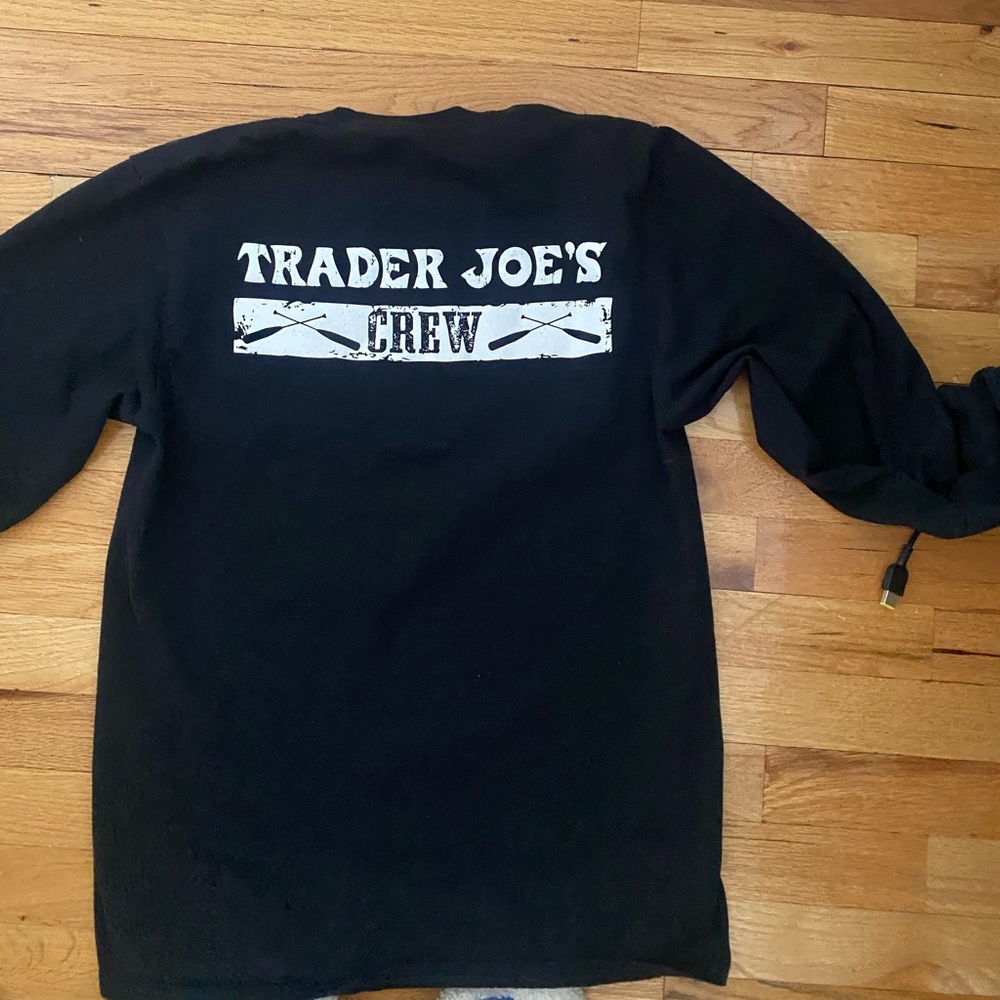 Black Trader Joe’s Crew Long Sleeve